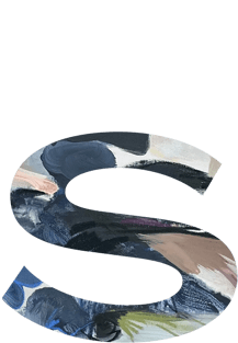 graphic letter s styled